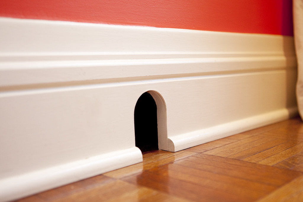 Mouse Hole The client wanted a "Tom and Jerry" mouse hole … Flickr