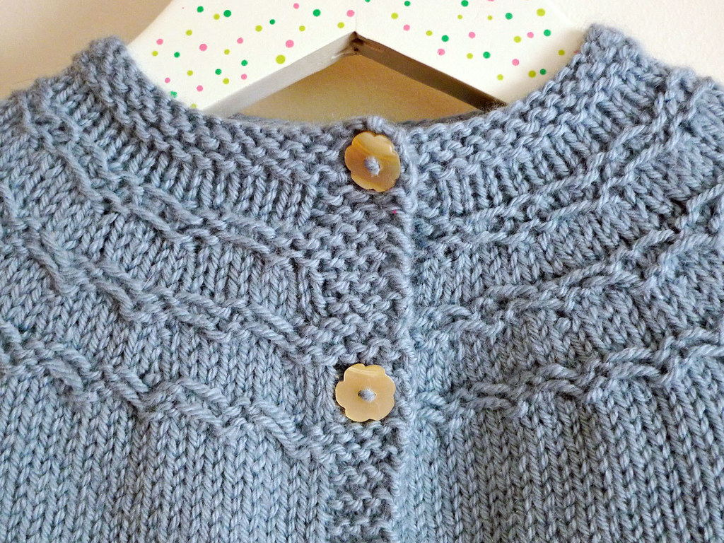 smocked baby cardi Pattern Seamless Yoked Baby Sweater by… Flickr
