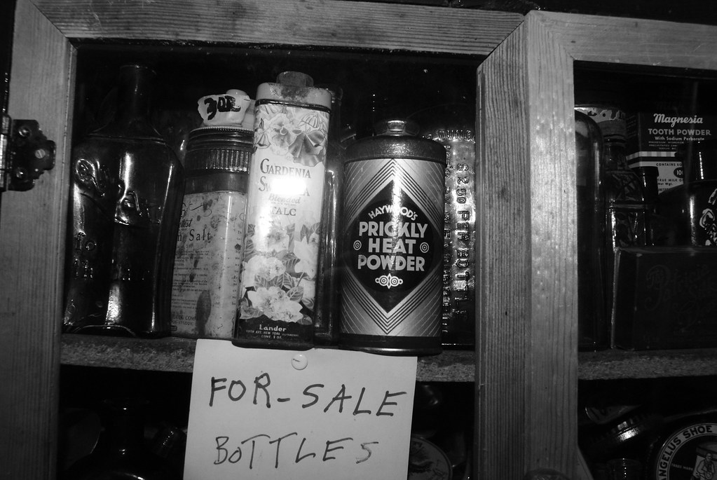 bottles for sale including haywoods prickly heat powder Flickr