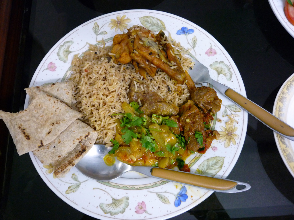 Pakistani lunch My typical lunch in Pakistan Irina Rosenbrand Flickr