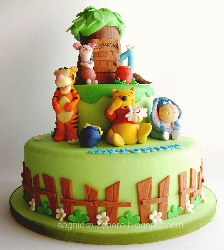 winnie the pooh cake Maria Letizia Bruno Flickr