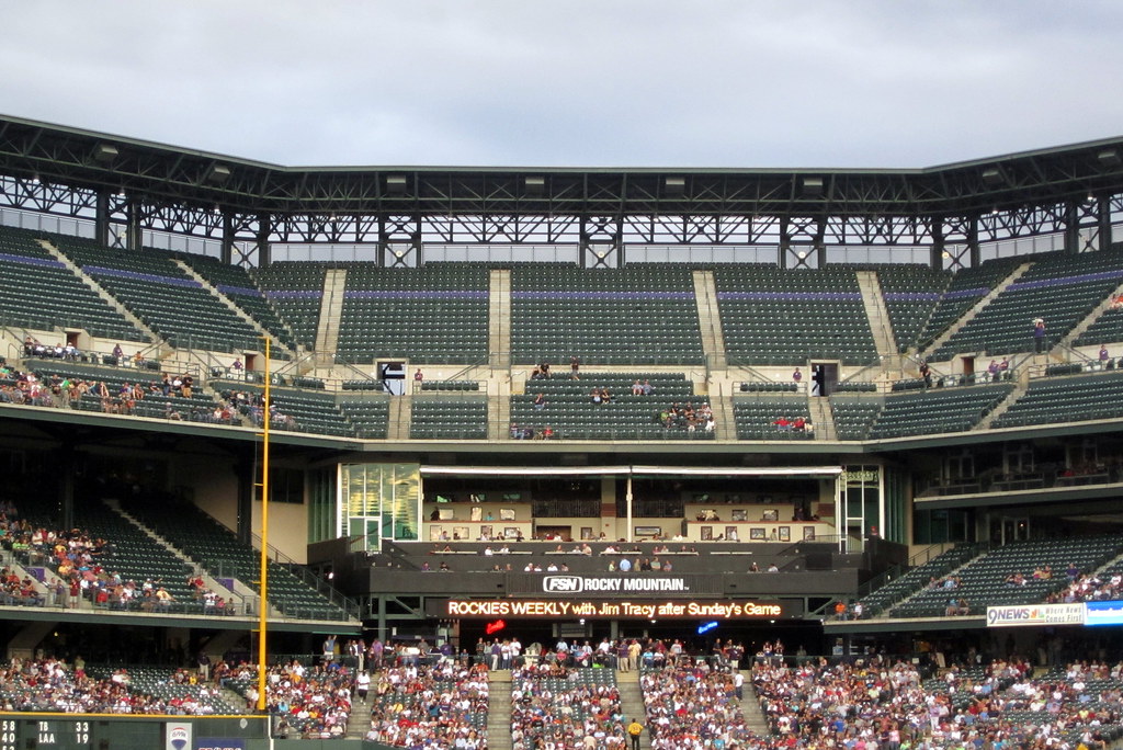 Denver LoDo Coors Field One Mile Elevation Point Flickr