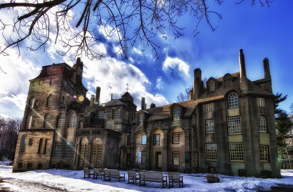 Fonthill Fonthill, the home of Dr. Henry C. Mercer, defies… Flickr