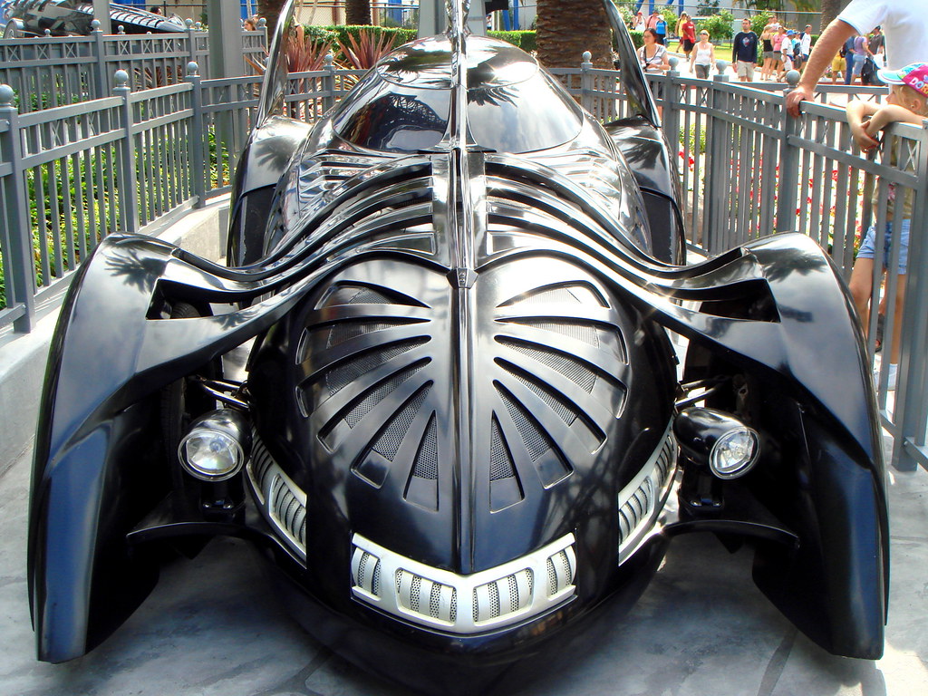 Batman car Batman Movie World Gold CoastAustralia Carlos