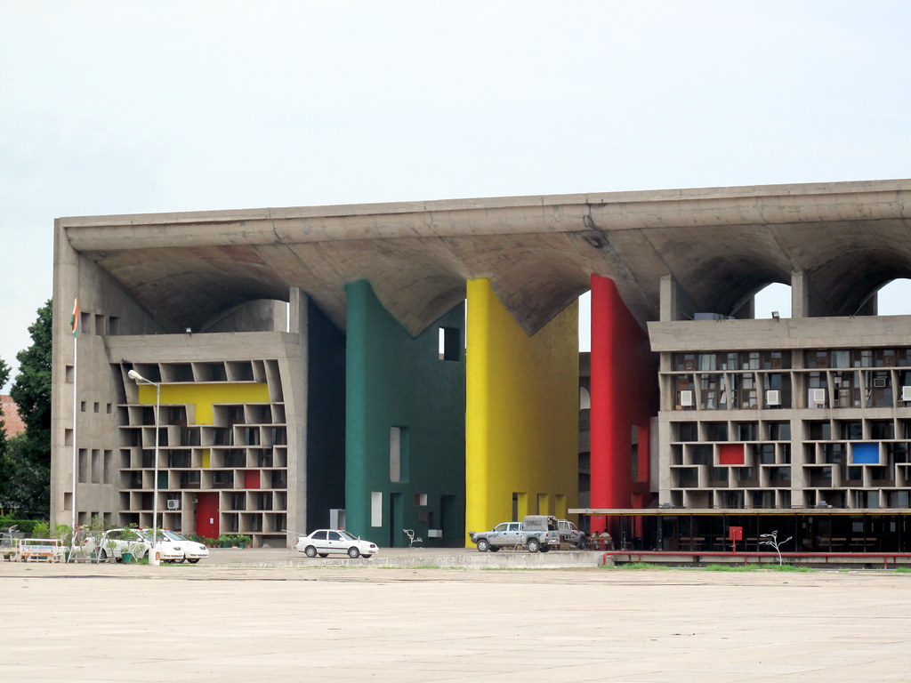 Le Corbusier, The High Court Chandigarh THE HIGH COURT Th… Flickr
