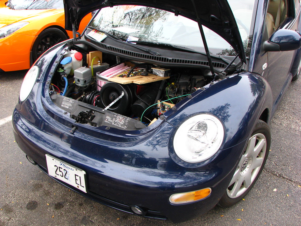 Volkswagen New Beetle electric conversion When I saw a VW … Flickr