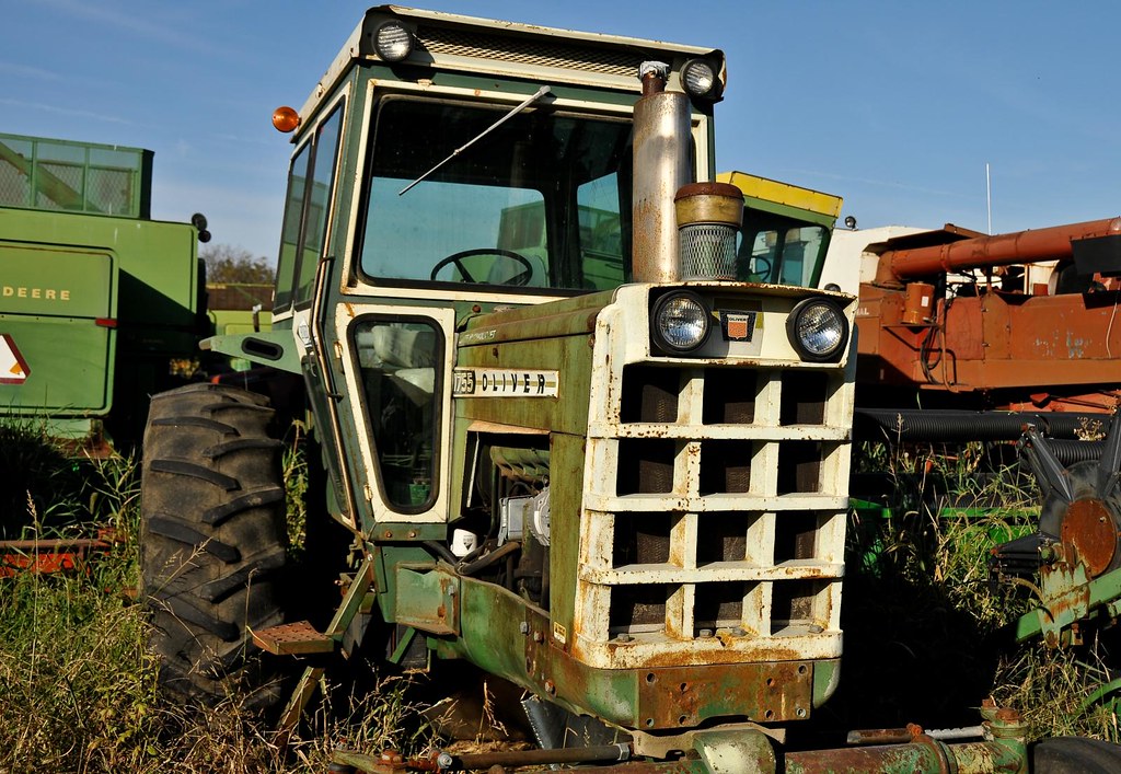 Oliver The tractor junk yard in Colfax, Iowa. Developed in… Flickr