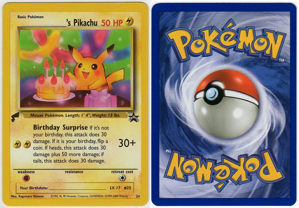 2000/September/13 Pikachu World Collection Name _____'s … Flickr