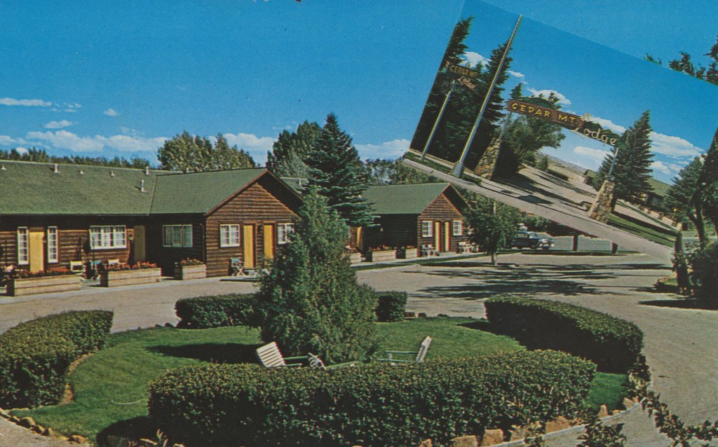 The Cardboard America Motel Archive Cedar Mountain Lodge Cody, Wyoming