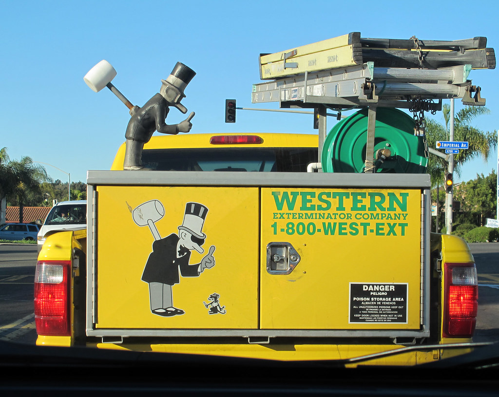 Western Exterminator Truck This company is famous locally … Flickr