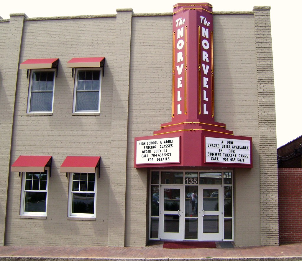 The Norvell Theater, Downtown, Salisbury NC, Rowan County Flickr