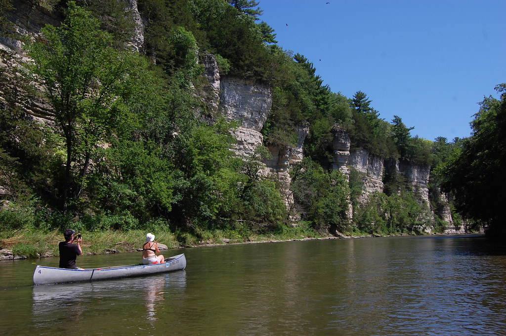 Upper Iowa River Canoeing Project 3661 (2010) July 16, 20… Flickr