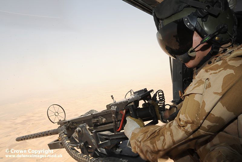 10th CAB ground personnel train to become door gunners