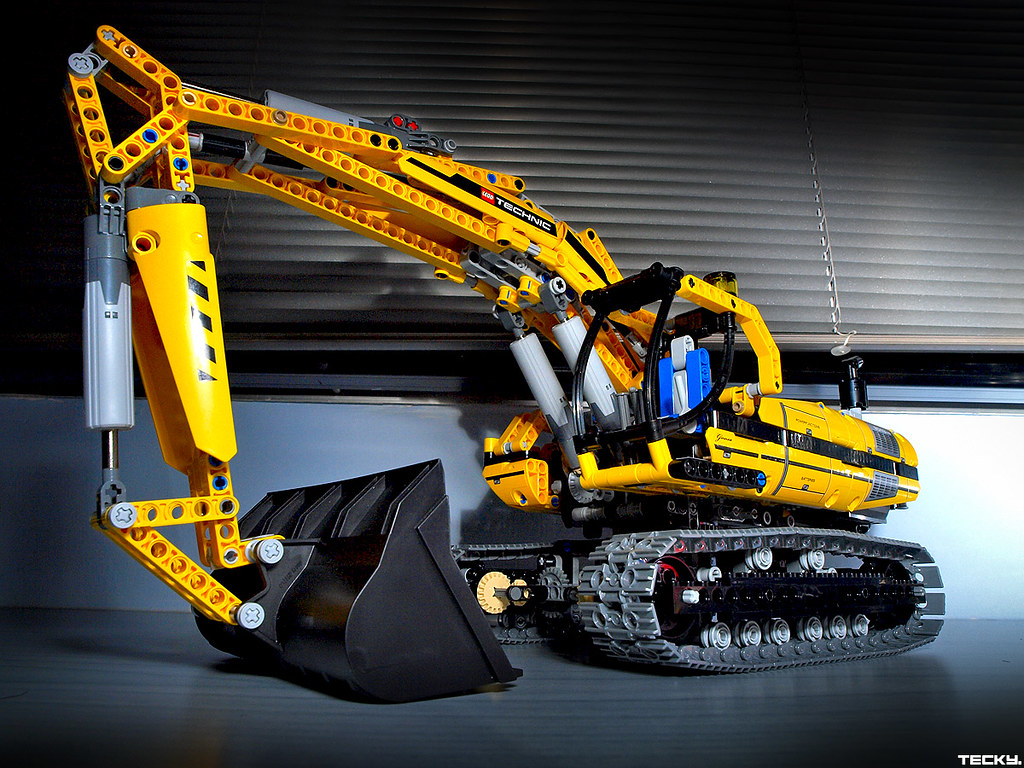8043 LEGO Technic Excavator BEST LEGO Technic Excavator so… Flickr