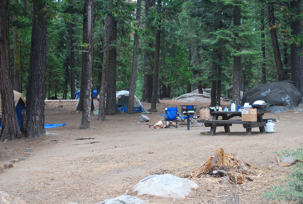 ice house camping ground the weather turned chilly and clo… Flickr