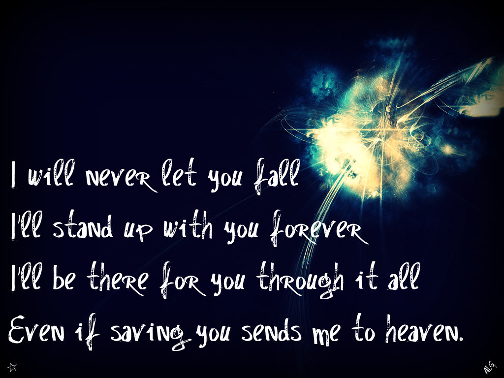 Your Guardian Angel lyrics I made. Comments? Abby Flickr