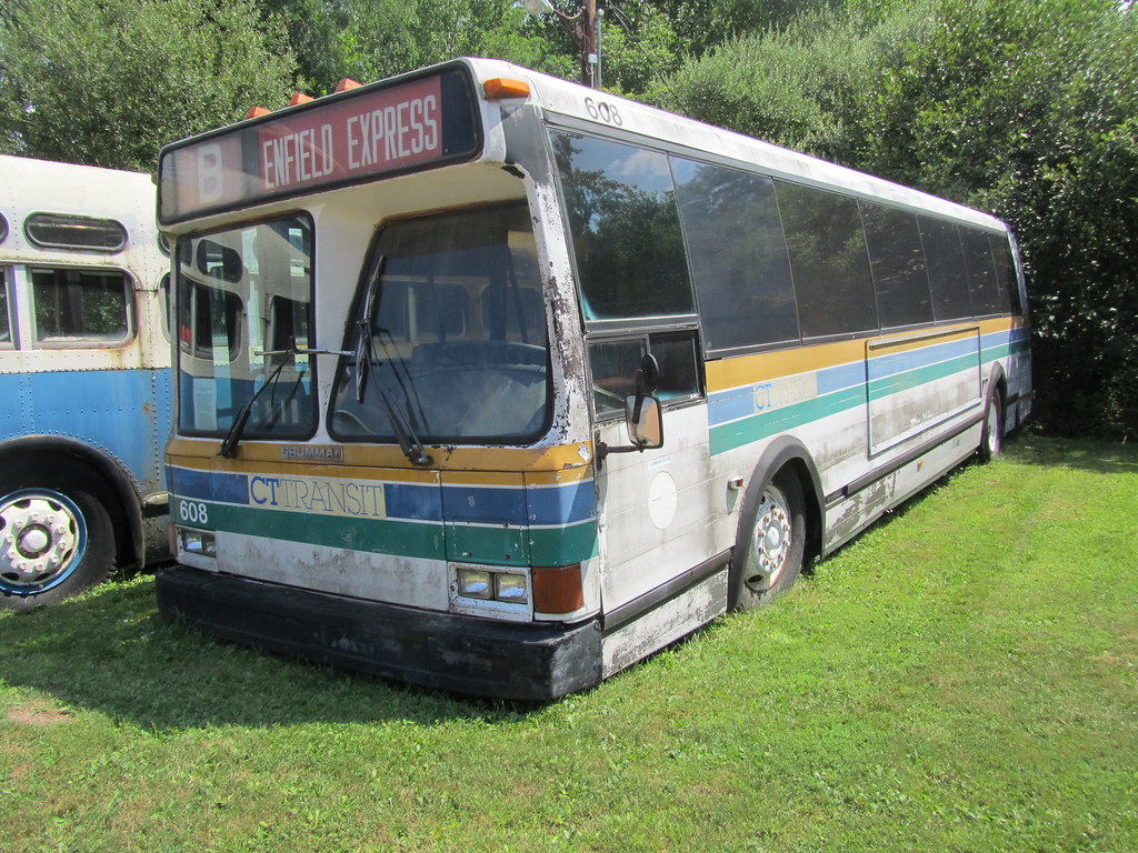 CT Transit Bus by Grumman Connecticut Trolley Museum, Flickr