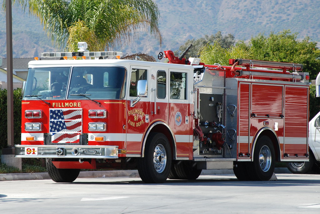 CITY OF FILLMORE FIRE DEPARTMENT Engine 91 Navymailman Flickr
