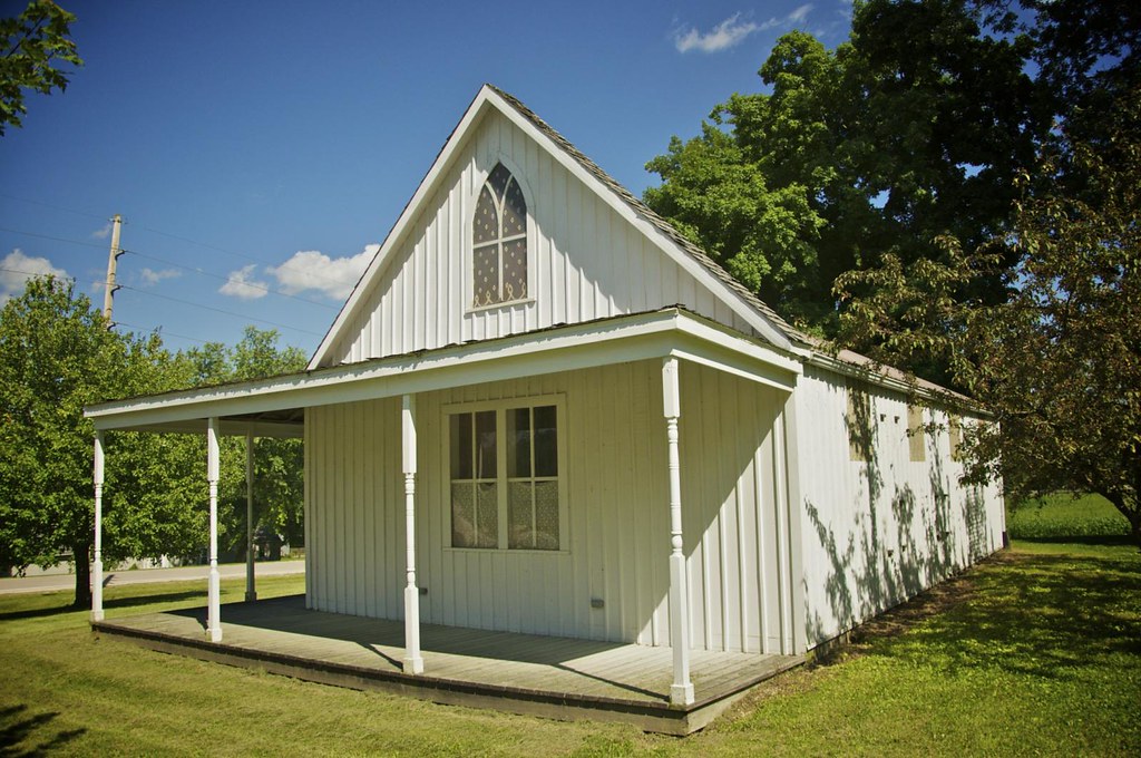 Stone City, Iowa Home of Grant Wood Replica of the Ameri… Flickr