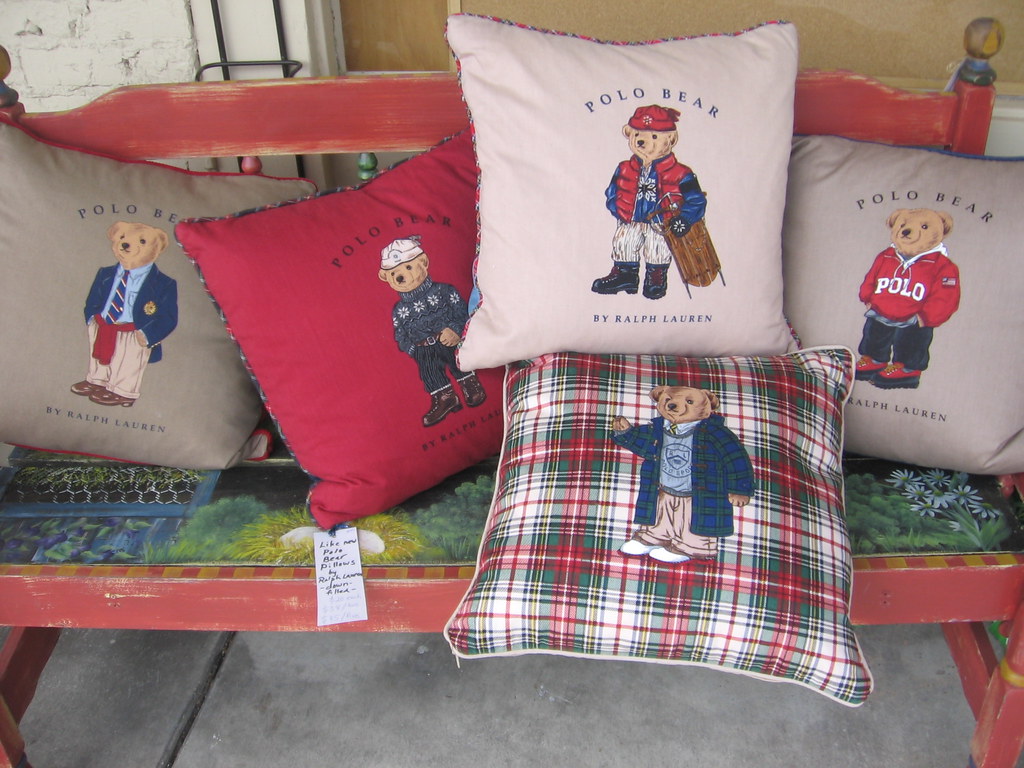 FLOWN Polo Bear pillows by Ralph Lauren The Living Room … Flickr