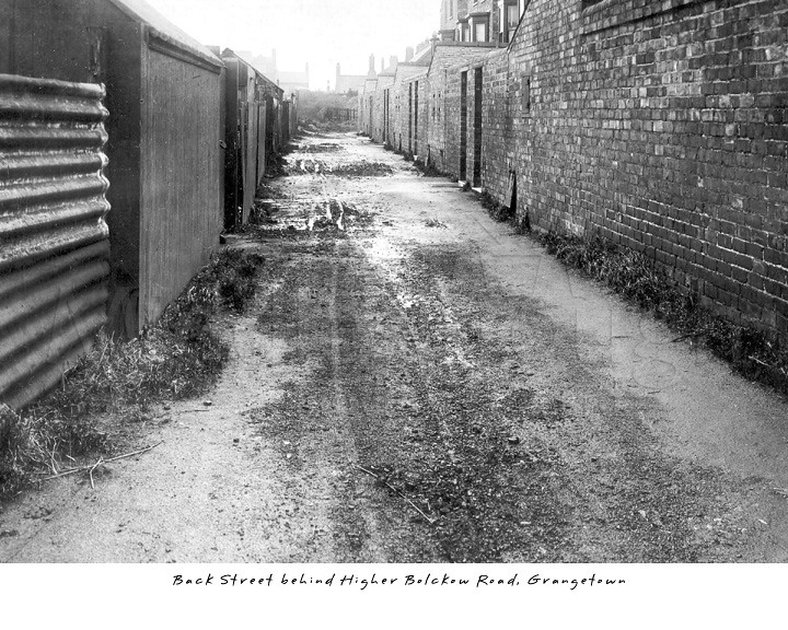 Back Street behind Higher Bolckow Road, Grangetown 1910 … Flickr