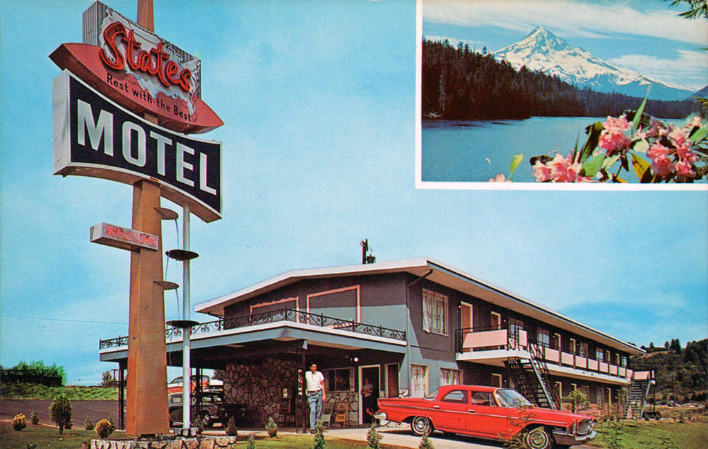 The Cardboard America Motel Archive States Motel Portland, Oregon