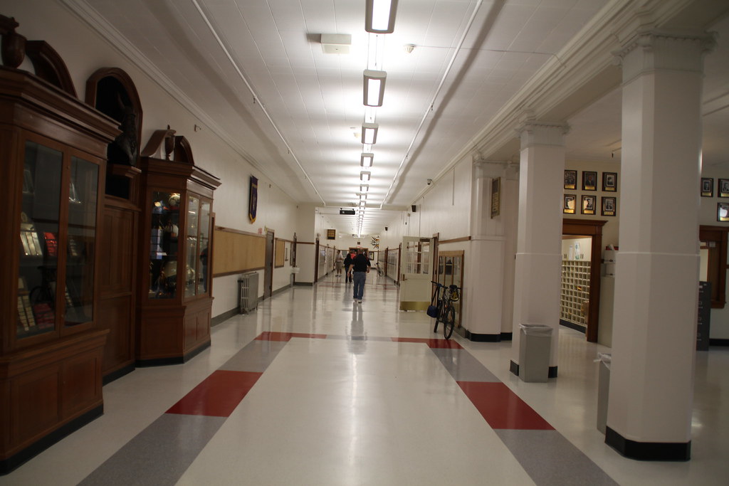 North Salem High School new flooring and lighting This wor… Flickr