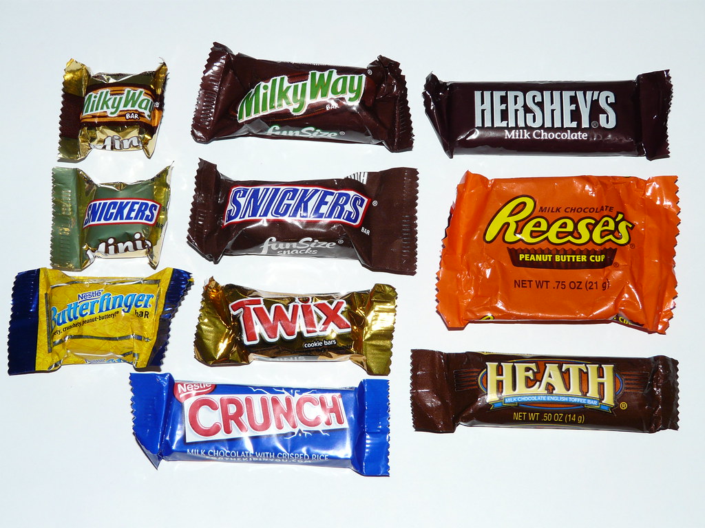 Milky Way, Hershey's, Snickers, Reese's, Butterflinger, Tw… Flickr