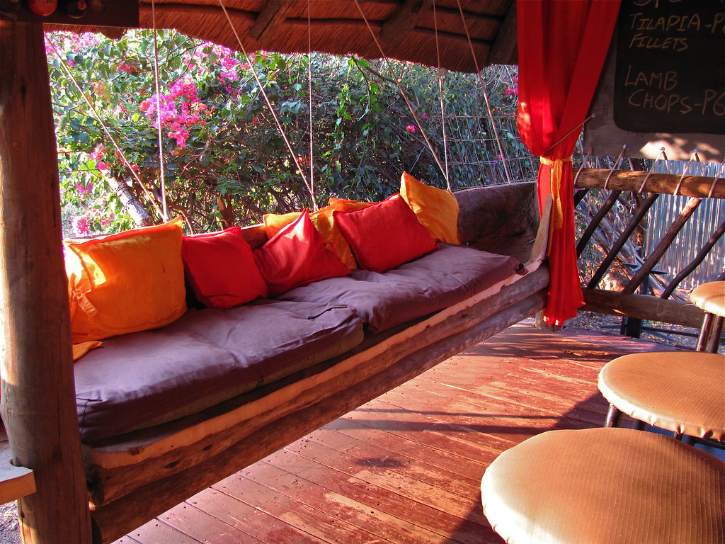 Canoe Couch Dug out of an old canoe (you can't see the end… Flickr