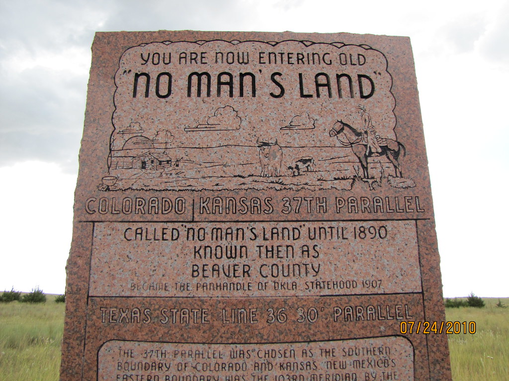 No Man's Land You are now entering old No Man's Land Color… Flickr