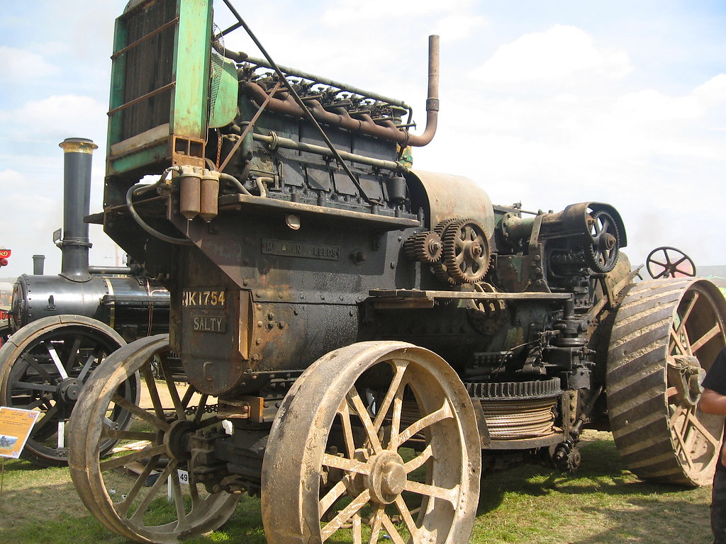 Diesel traction engine Traction engine converted to diesel… Flickr