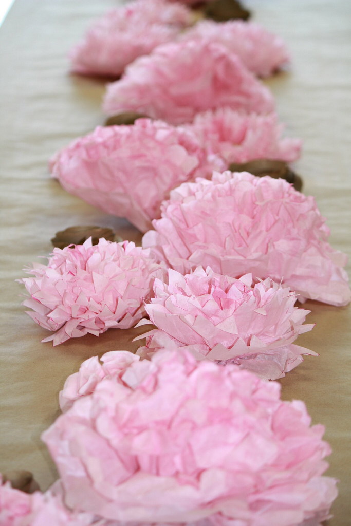 Tissue Paper Centerpiece Ideas