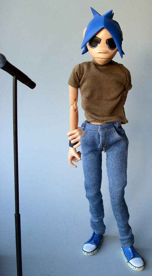 2D Gorillaz 12 inch 1/6 scale 03 2D head sculpt custom