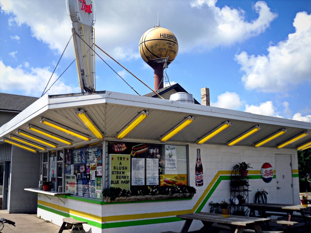 Corner ice cream stand, Hebron Illinois Cragin Spring Flickr
