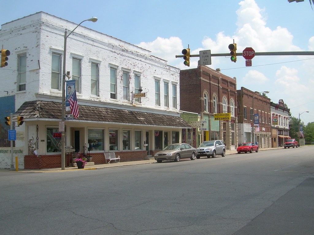 Fairmount, Indiana Main Street Ross Griff Flickr