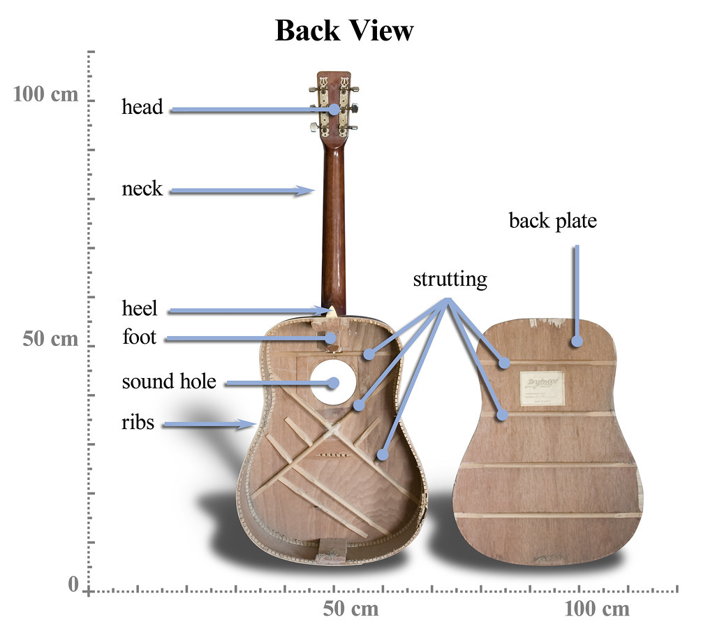 Back View of Tanglewood Steel String Guitar Opened Up to S… Flickr