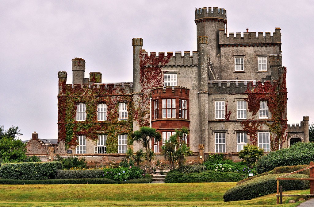 St Brides Castle The imposing mansion overlooking St Bride… Flickr