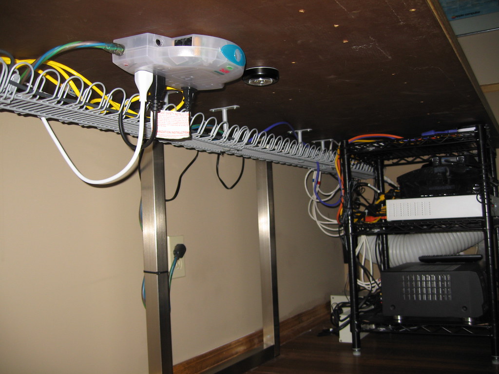 Cable Management Trays All surfaces have IKEA Cable Manag… Flickr