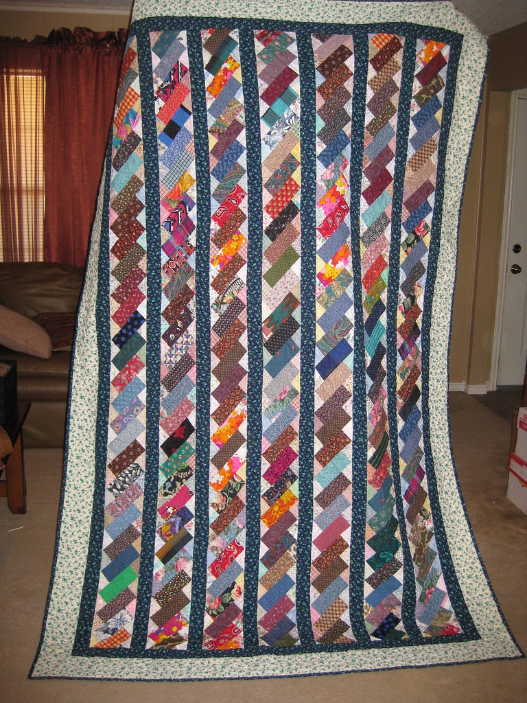 My first Stacked Brick Quilt I did not work on this Friday… Flickr