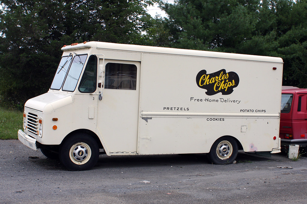 Charles Chips Step Van Passed this truck coming back from … Flickr