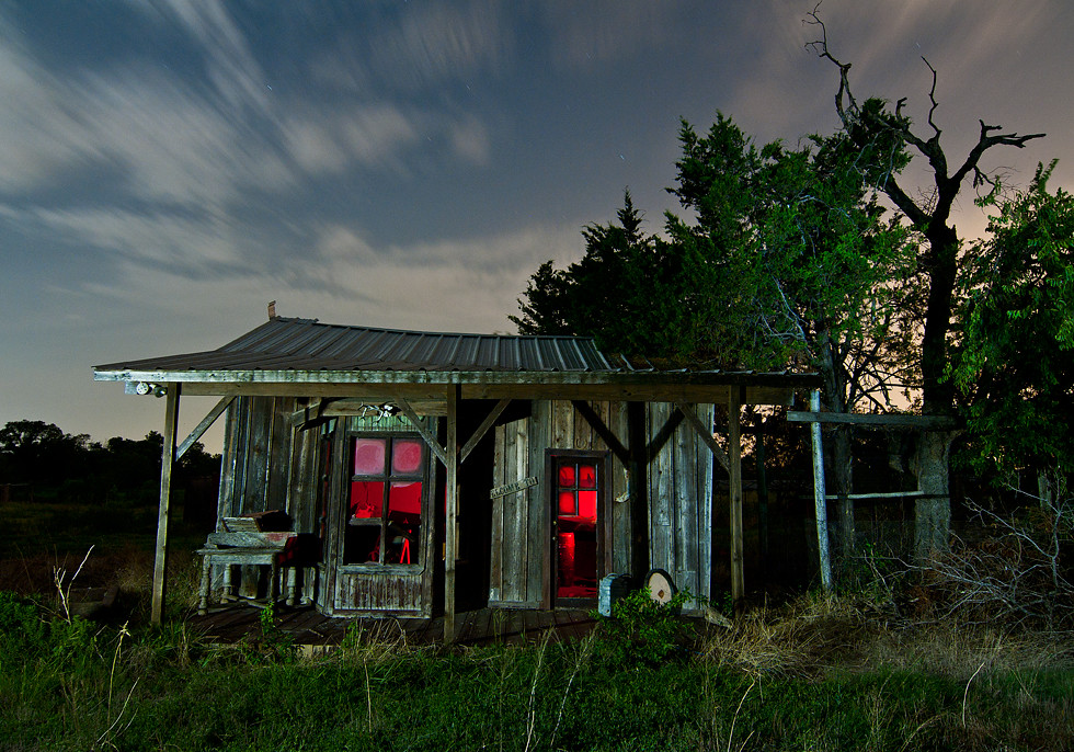 Love Shack Rundown shack, inside the confines of the old,… Flickr