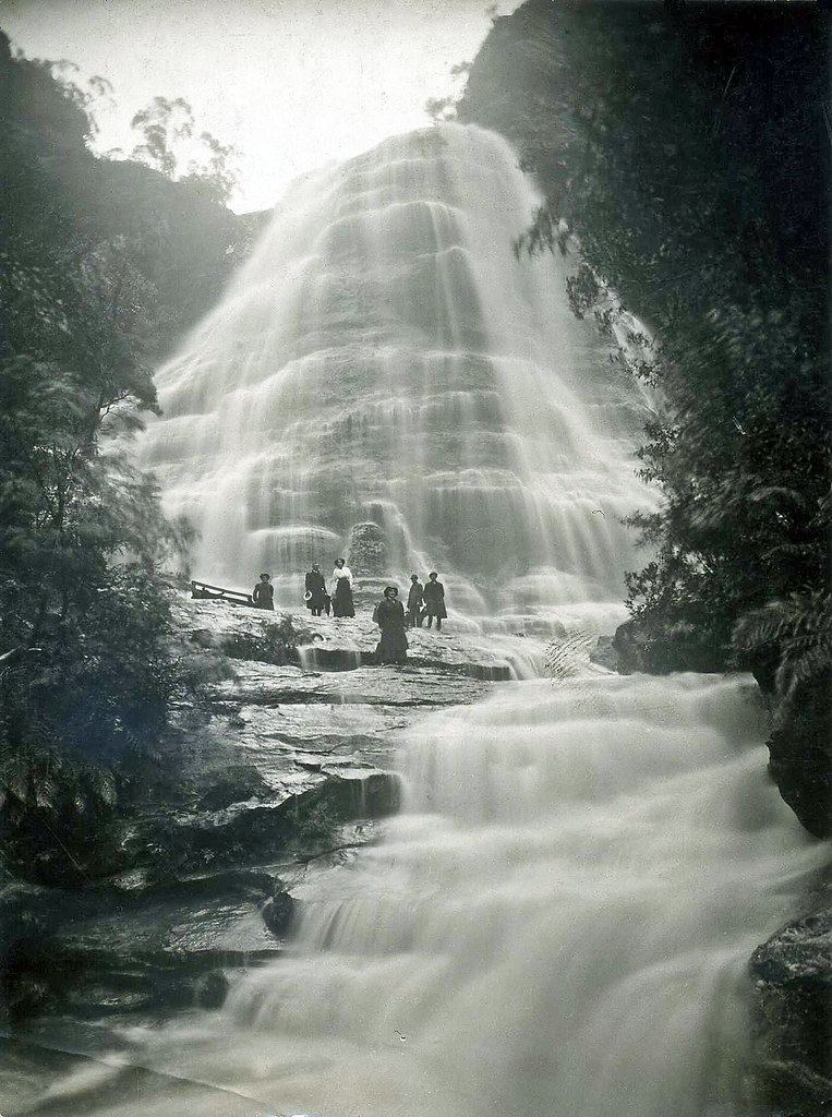 Bridal Veil Falls, Leura c. 1910 Notes This image now app… Flickr