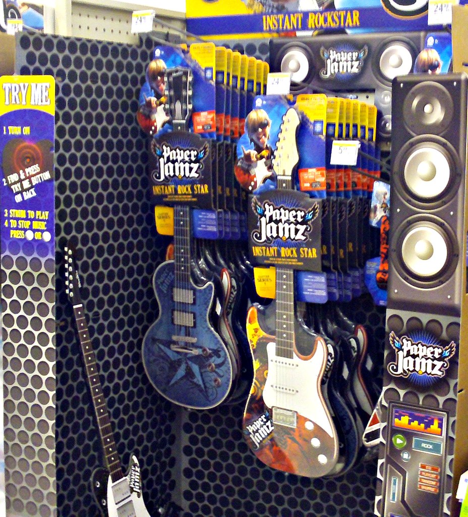 Paper Jamz Guitarz Display This series of Musical Instrume… Flickr