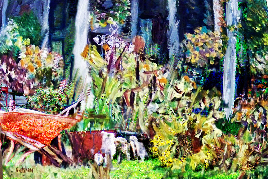 Salado, Texas Painting garden decor 8x12 Second 7 of 15 pa… Flickr