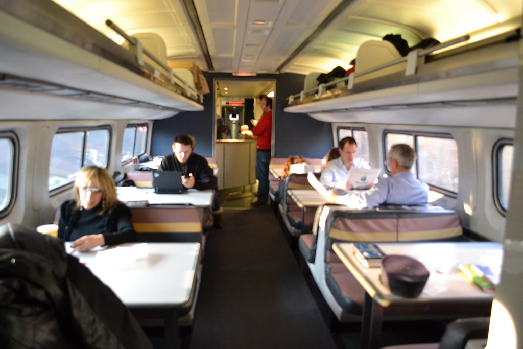 Amtrak Vermonter Cafe Car Amtrak Vermonter Cafe Car Flickr