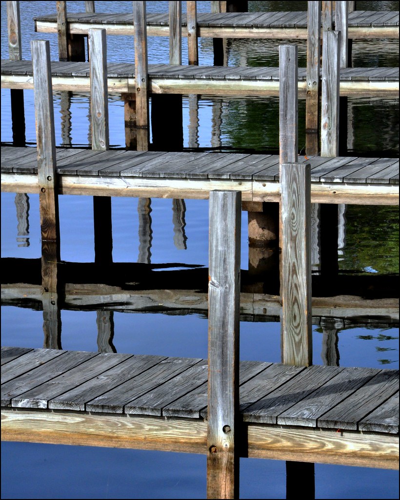 Boat docks, Wolfeboro, NH. better view Don Taylor Flickr