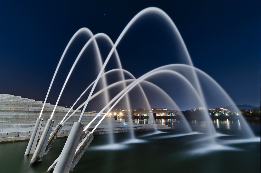 Tennessee River Fountains, Chattanooga, TN The fountains a… Flickr