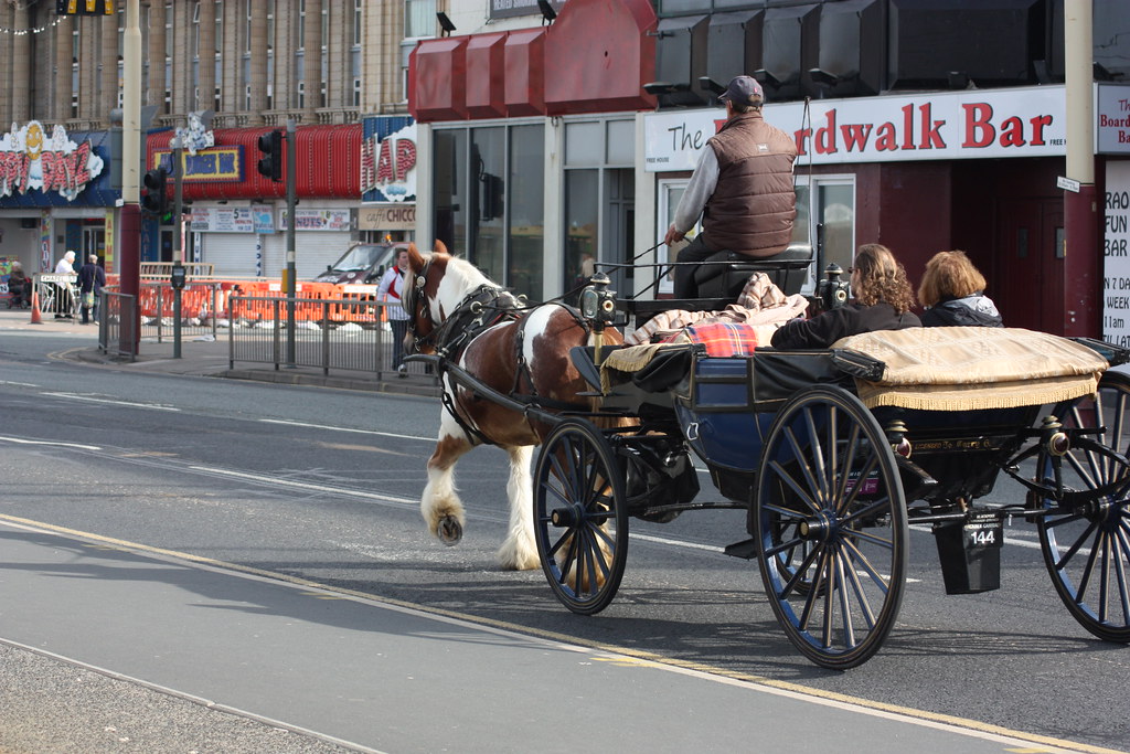 Horse and carriage Blackpool England (1) Martin J murphy Flickr