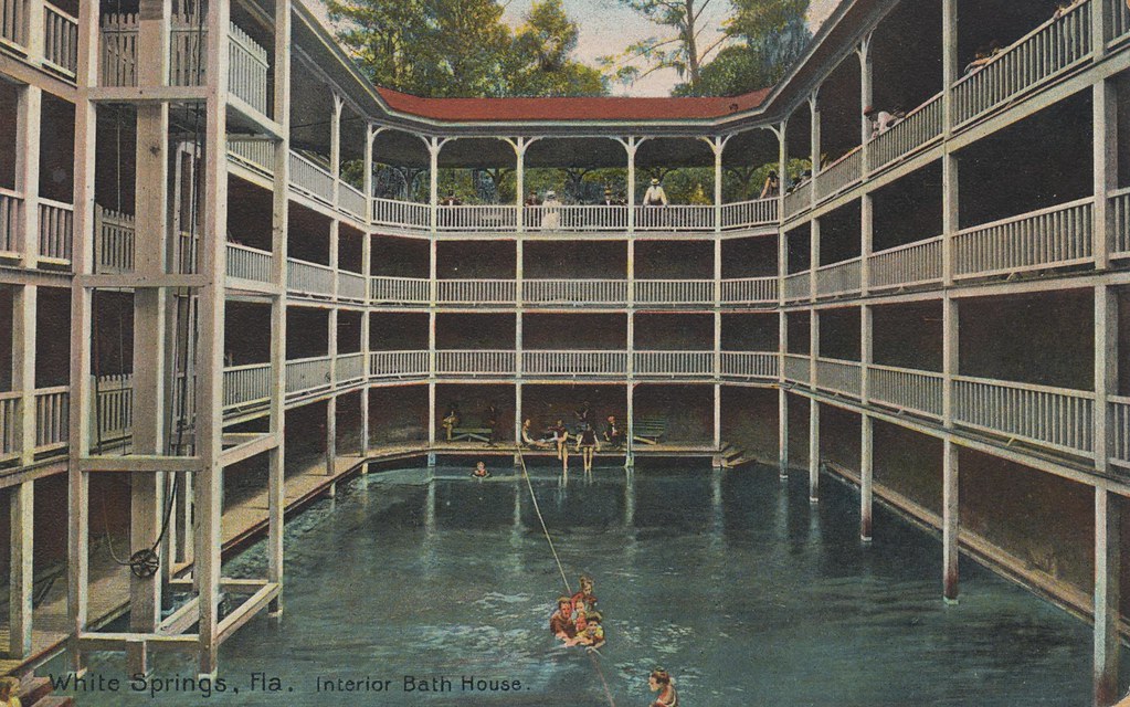 Interior Bath House White Springs, Florida Message May B… Flickr