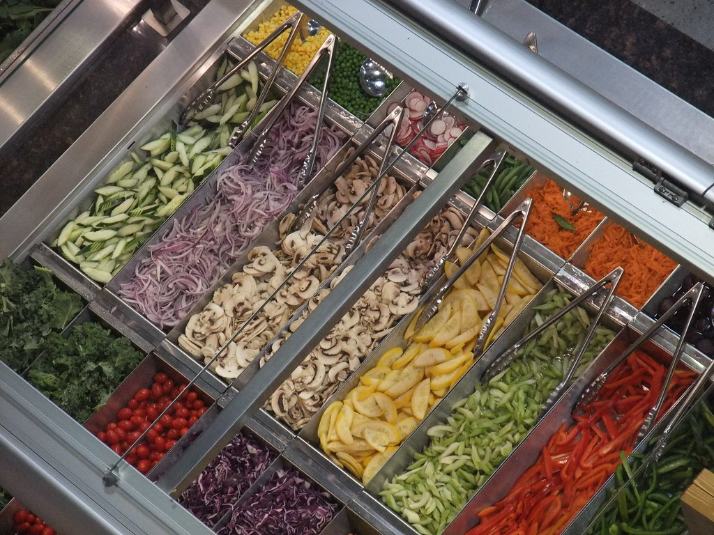 Another View of the Salad Bar from Above at Giant Eagle Ma… Flickr